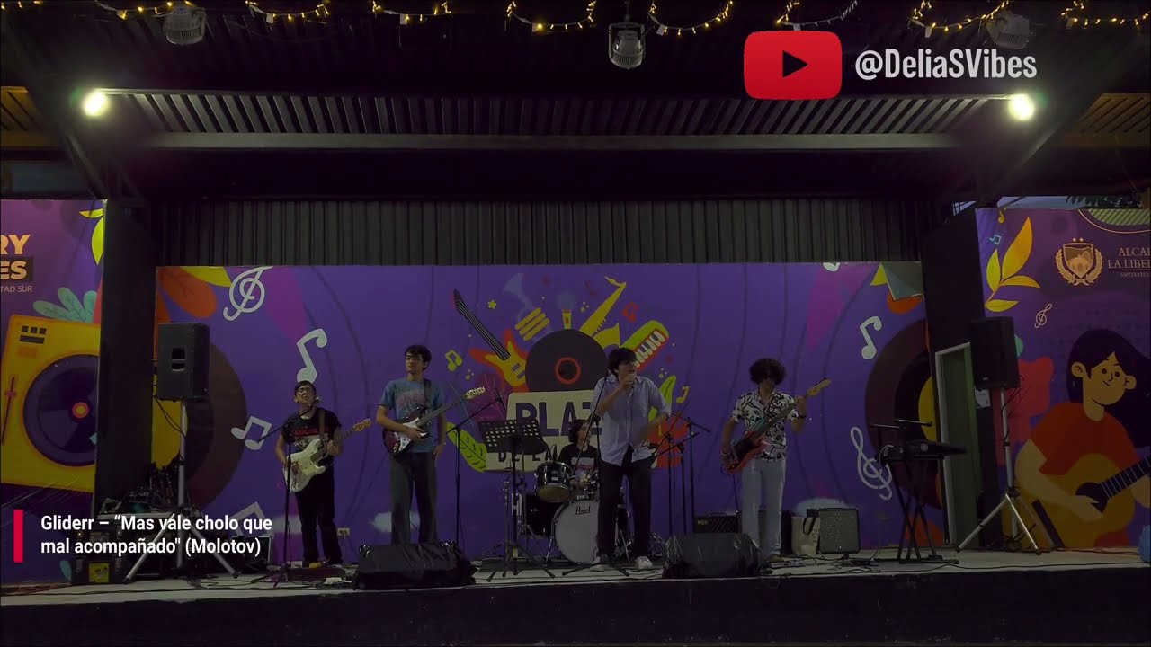 Gliderr – “Mas vale cholo que mal acompañado” En vivo en Sonido Emergente: Noche de Rock (Molotov)