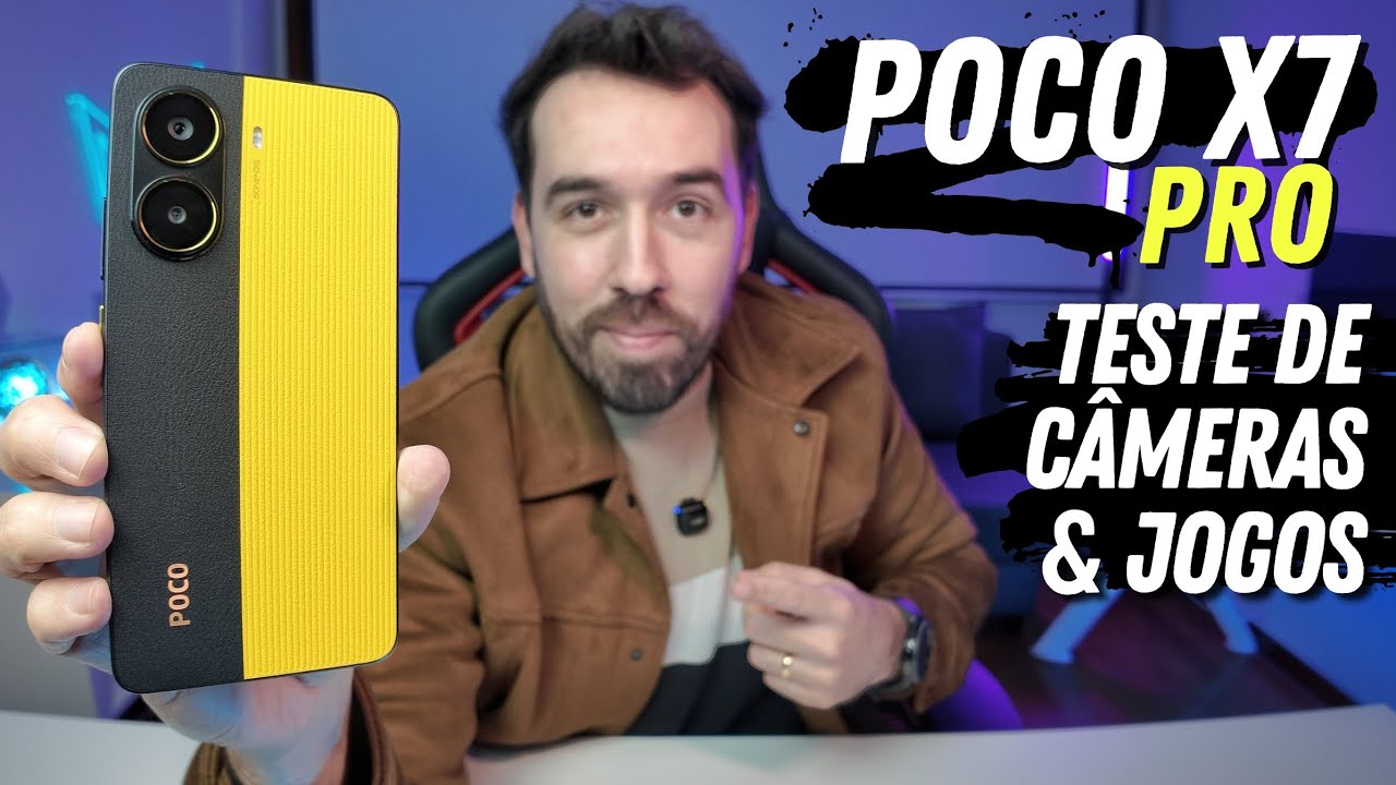 VALE O UPGRADE? - TESTE COMPLETO DE CÂMERA E JOGOS COM O NOVO POCO X7 PRO