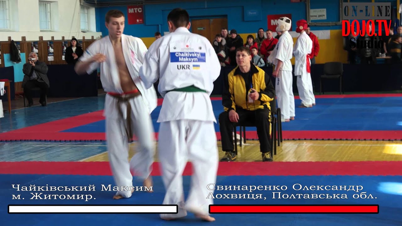 Final 65-75 Kg Championship of Ukraine WKO  Свинаренко Олександр Aka & Чайківський Максим Shiro