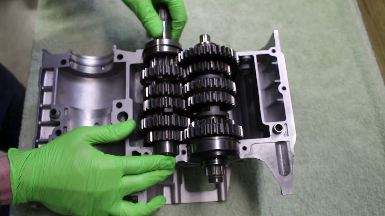 RD350LC Engine assembly part 1