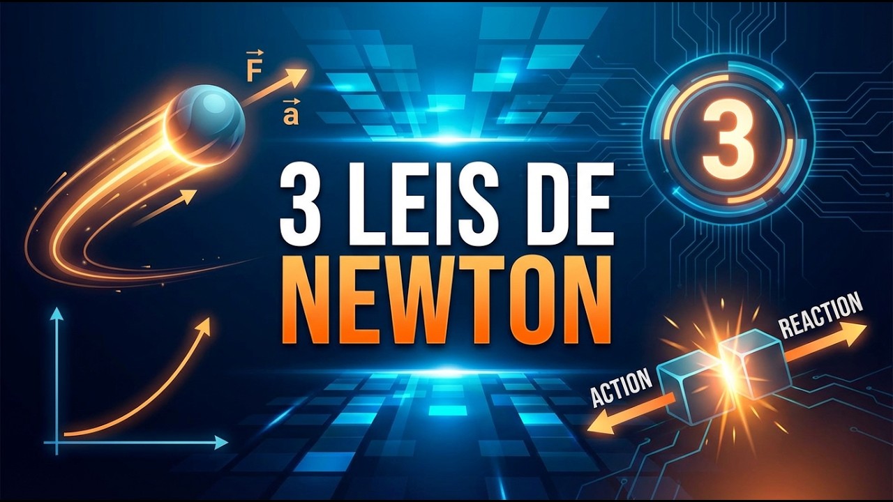 As 3 Leis de Newton na Prática