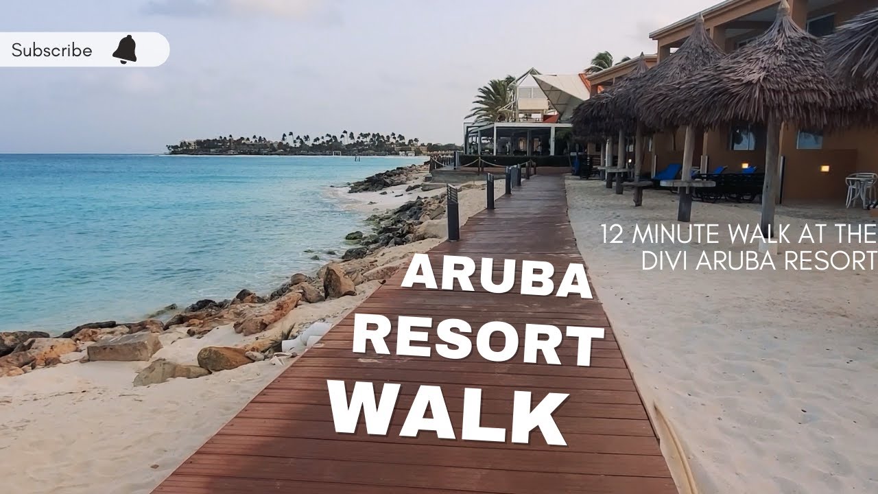 Divi Aruba Resort Walk | Walk from the Divi Dutch Village to Tamarijn