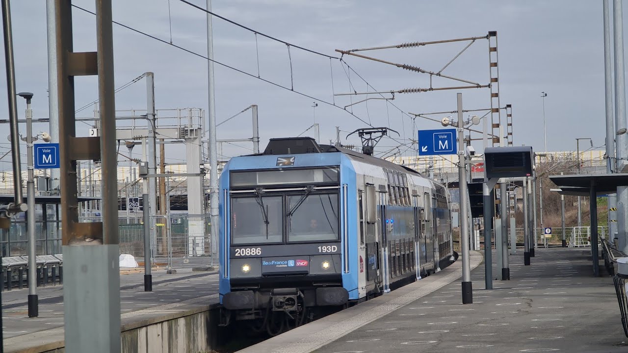 Paris Train । Intercites, Transilien - H, RER Ligne D