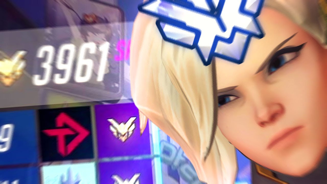 TOP 500 MERCY GETS THROWN INTO MASTERS?! - Overwatch