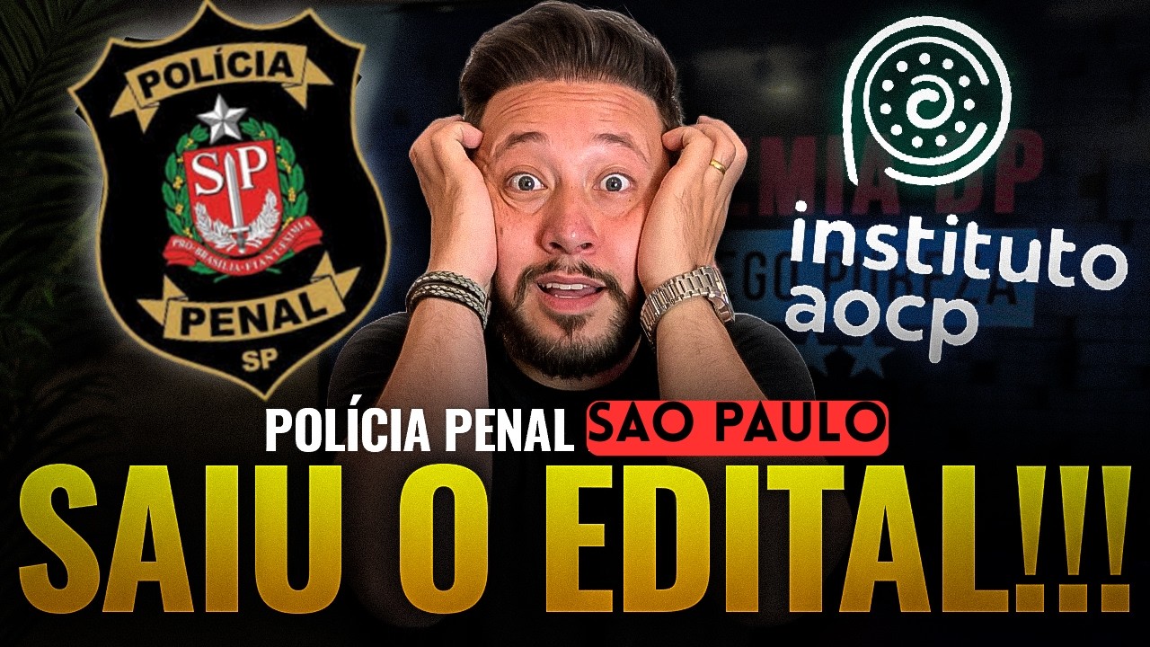 EDITAL PUBLICADO! PP-SP 2025 - Análise Completa! [1.100 VAGAS]