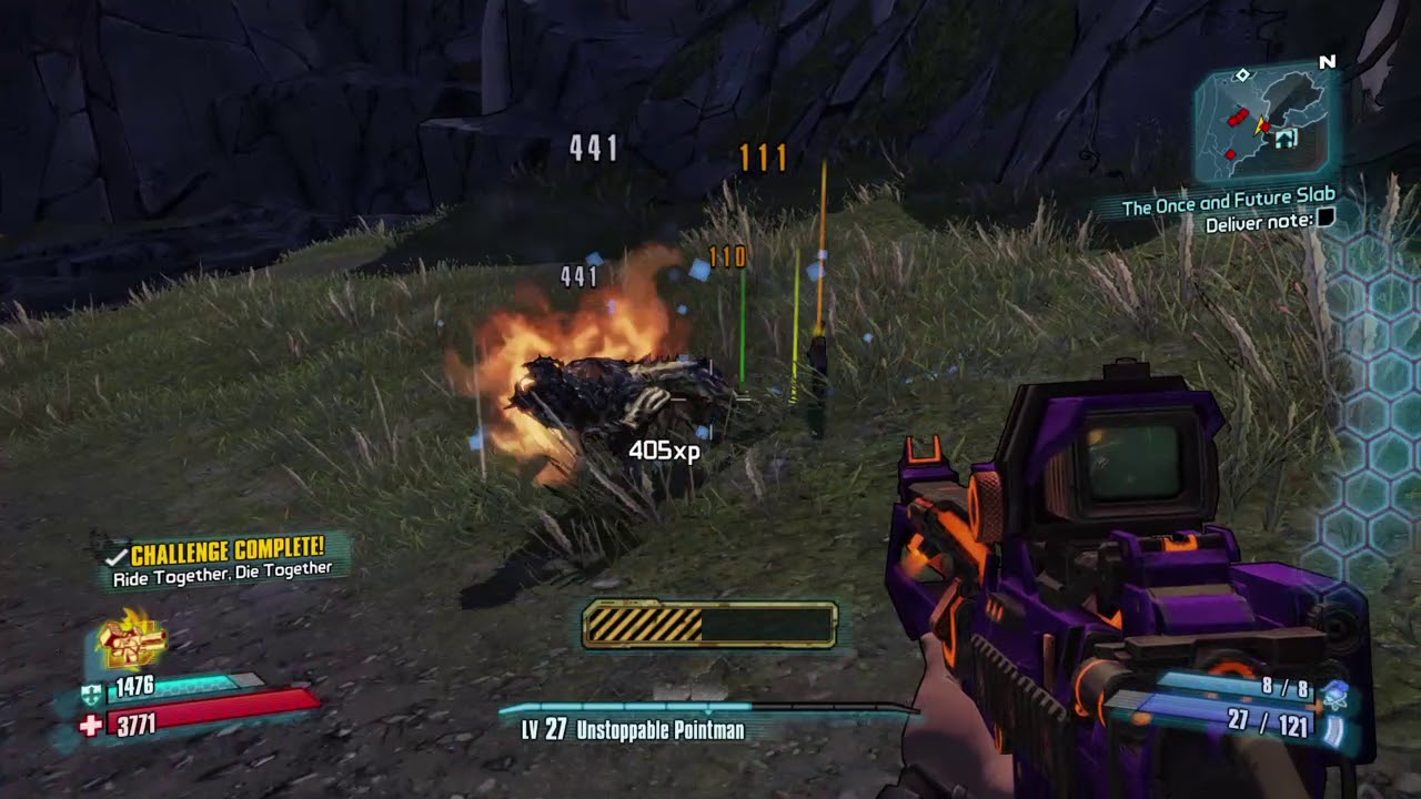 Borderlands 2 : Commando vs tumbaa and get legendary weapon deliverance