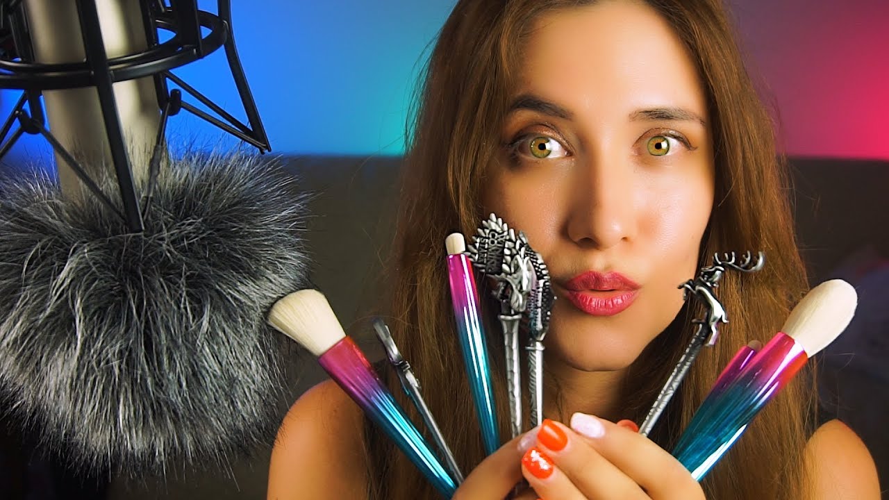 Amiga te maquilla para relajarte | Asmr makeup | Asmr with Sasha