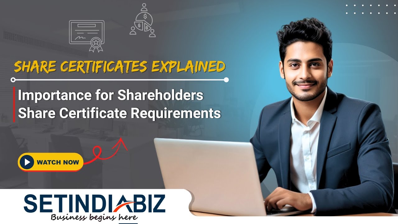 📜 Share Certificate Guide | Legal Requirements & Compliance 2026 | Setindiabiz
