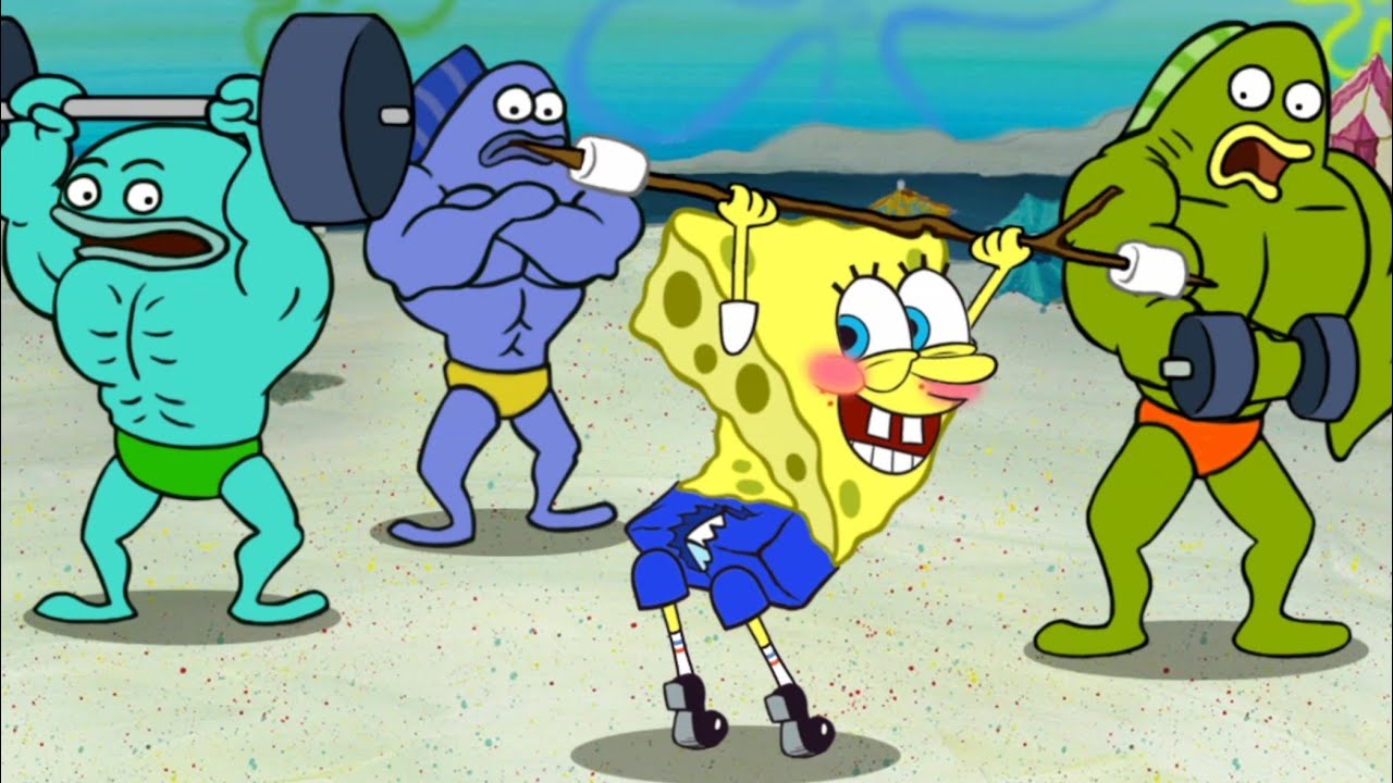 Get Ripped | SpongeBob's Game Frenzy | Gameplay Walkthrough