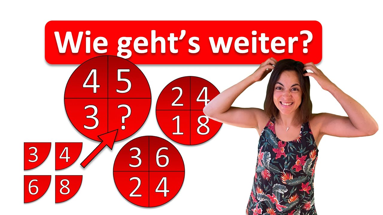 🤯⁉️ WELCHES PUZZLETEIL PASST? | Gehirnjogging, Logikr&auml;tsel, Muster erkennen, Einstellungstest Mathe