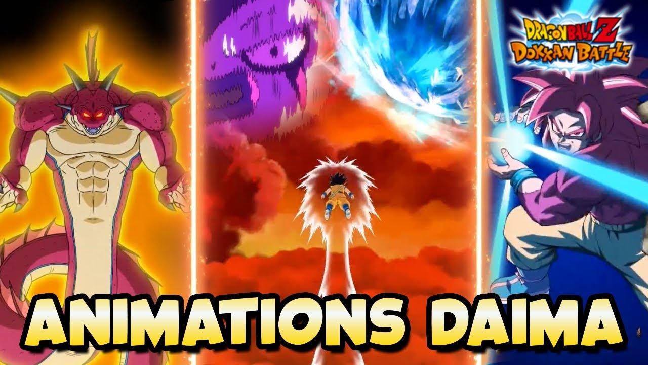 TOUTES LES ANIMATIONS D'INVOCATION DAIMA | DOKKAN BATTLE