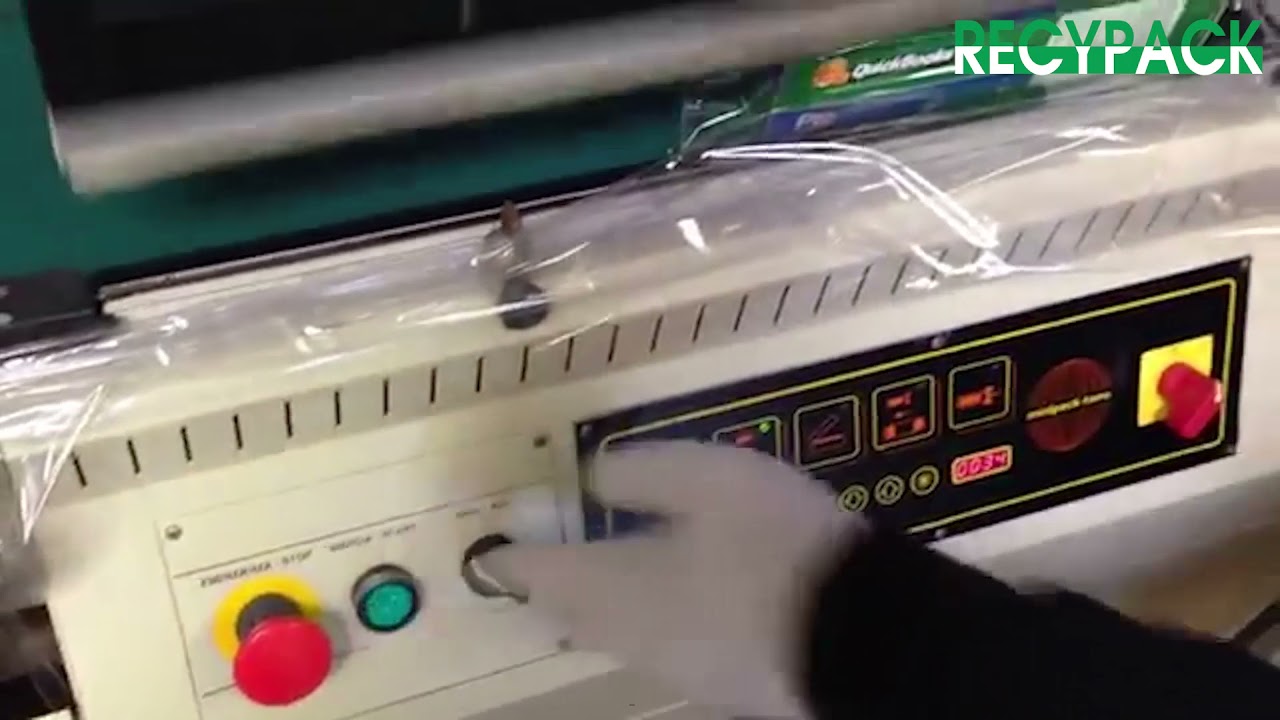 Minipack-Torre Media shrink machine- Recypack Sustainable Packaging