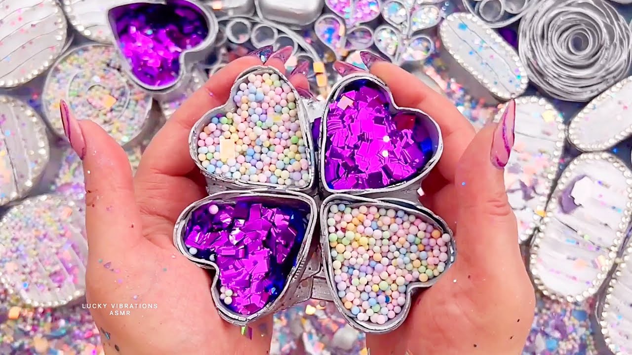 ODDLY SATISFYING ✨ NON STOP ✨GLITTER COMPILATION | ASMR SOAP GLITTER CRUSHING VIDEO