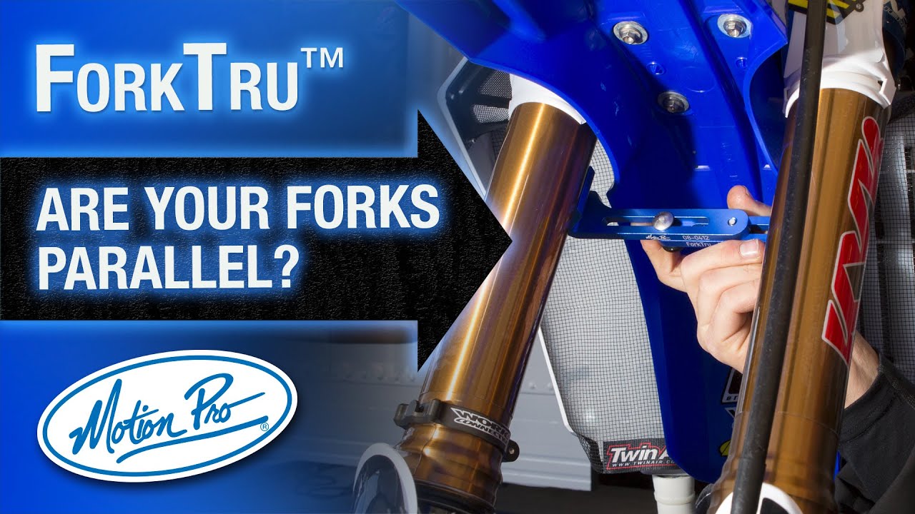 How-to Align Your Off-Road Motorcycle Forks by Motion Pro
