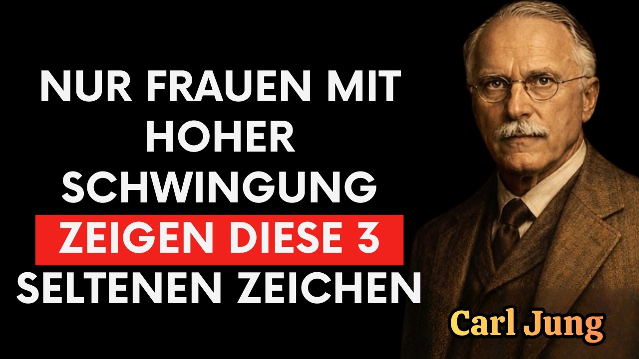 NUR FRAUEN MIT HOHER SCHWINGUNG ZEIGEN DIESE 3 SELTENEN ZEICHEN – CARL JUNG