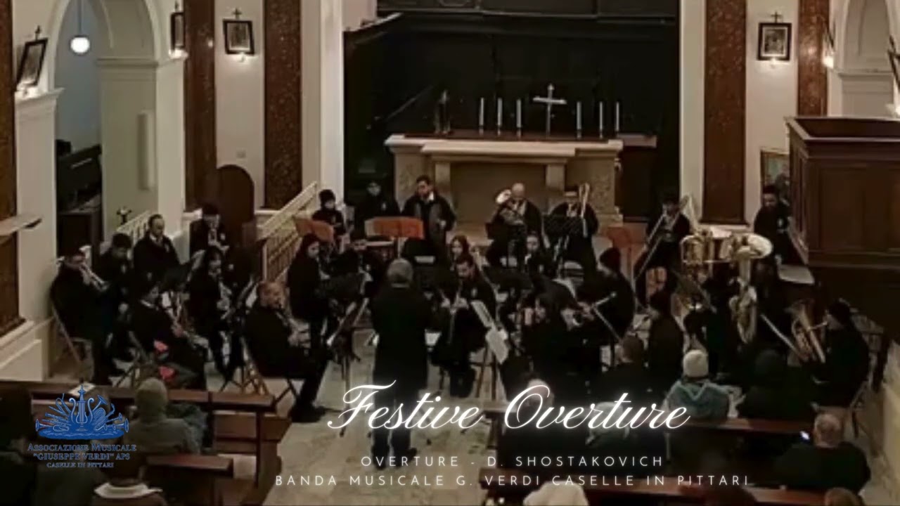 Festive Overture - D. Shostakovich - Banda Musicale G. Verdi di Caselle in Pittari