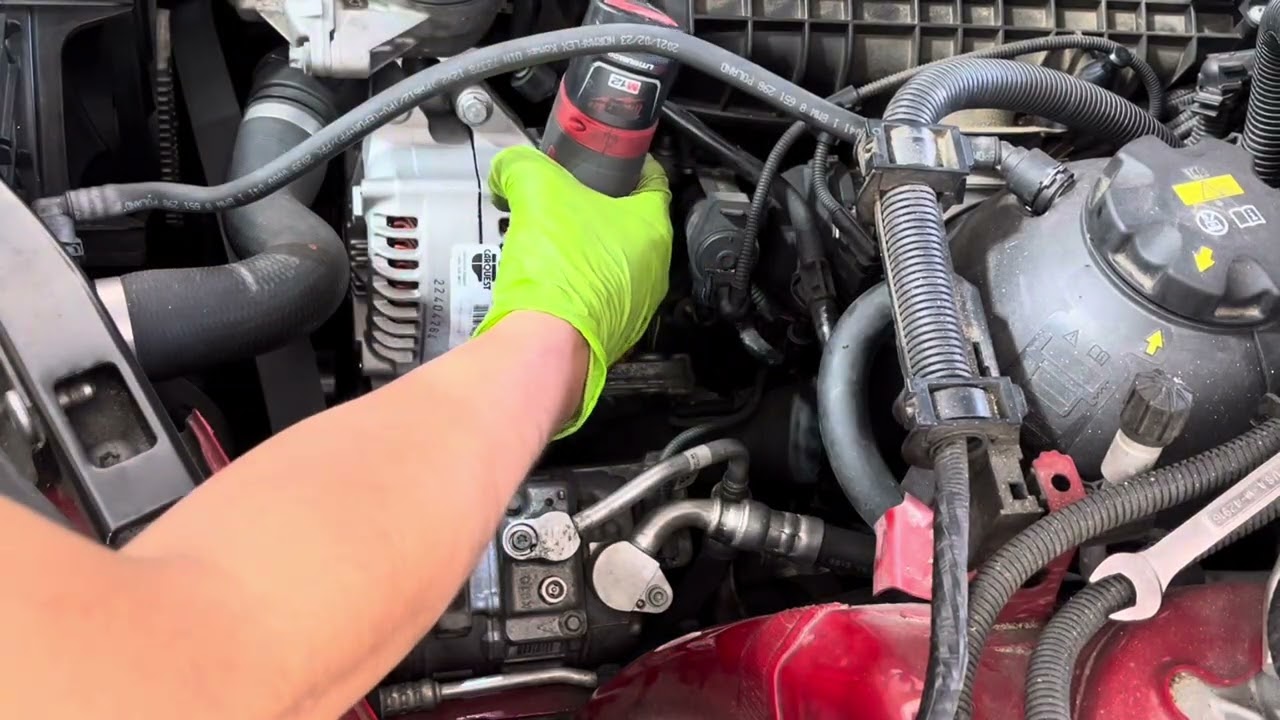 BMW X5 2015 - COMO CAMBIAR EL ALTERNADOR - PARTE 2.