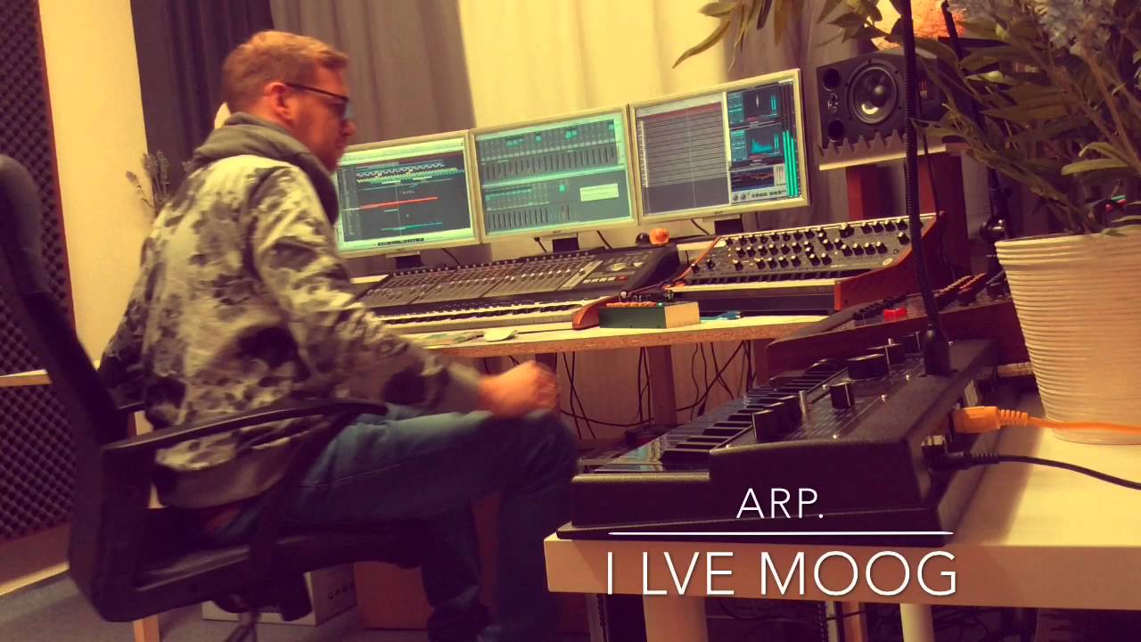 I LVE MOOG (Moog Sub37) Arpeggiator