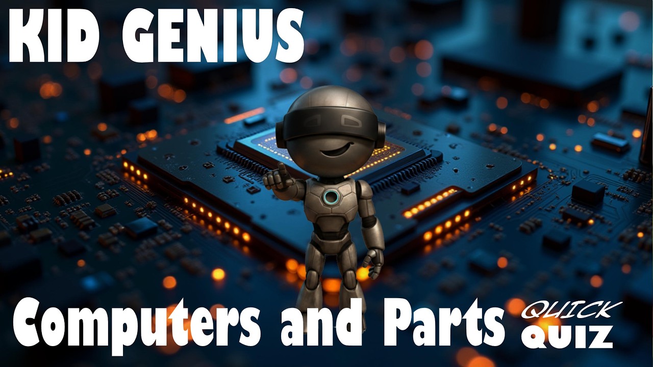 Kid Genius Quiz Zone - Computers