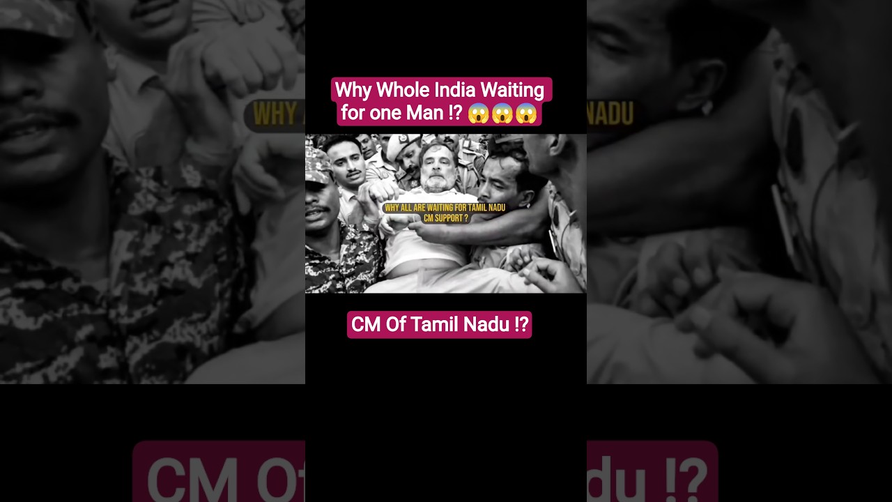 😱 Why whole India waiting for CM of TamilNadu⁉️😱CM Vijay⁉️ #cmvijay #yosho #yt #shorts #tvk #pmindia
