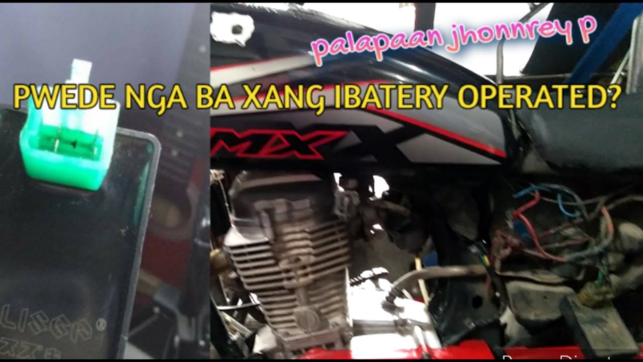 PAANO MAG BATERY OPERATED NG TMX 155 HONDA