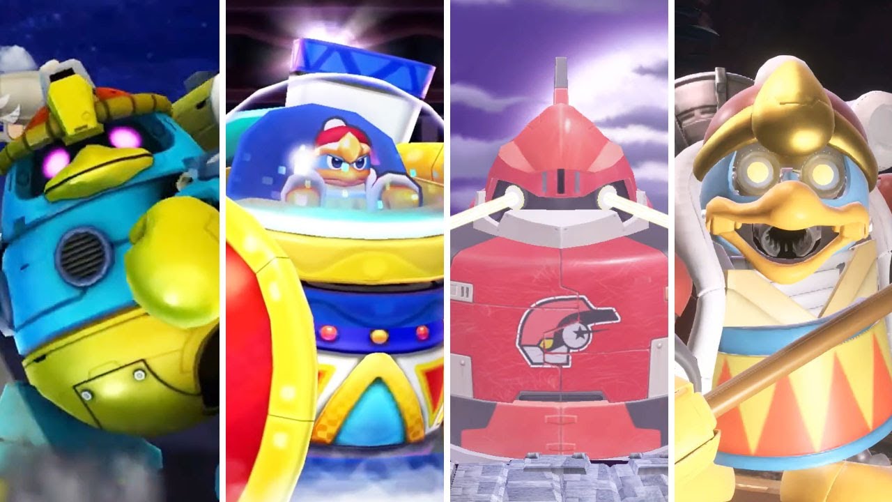 Kirby Games - All Robo Dedede Boss Battles (1994 - 2025)