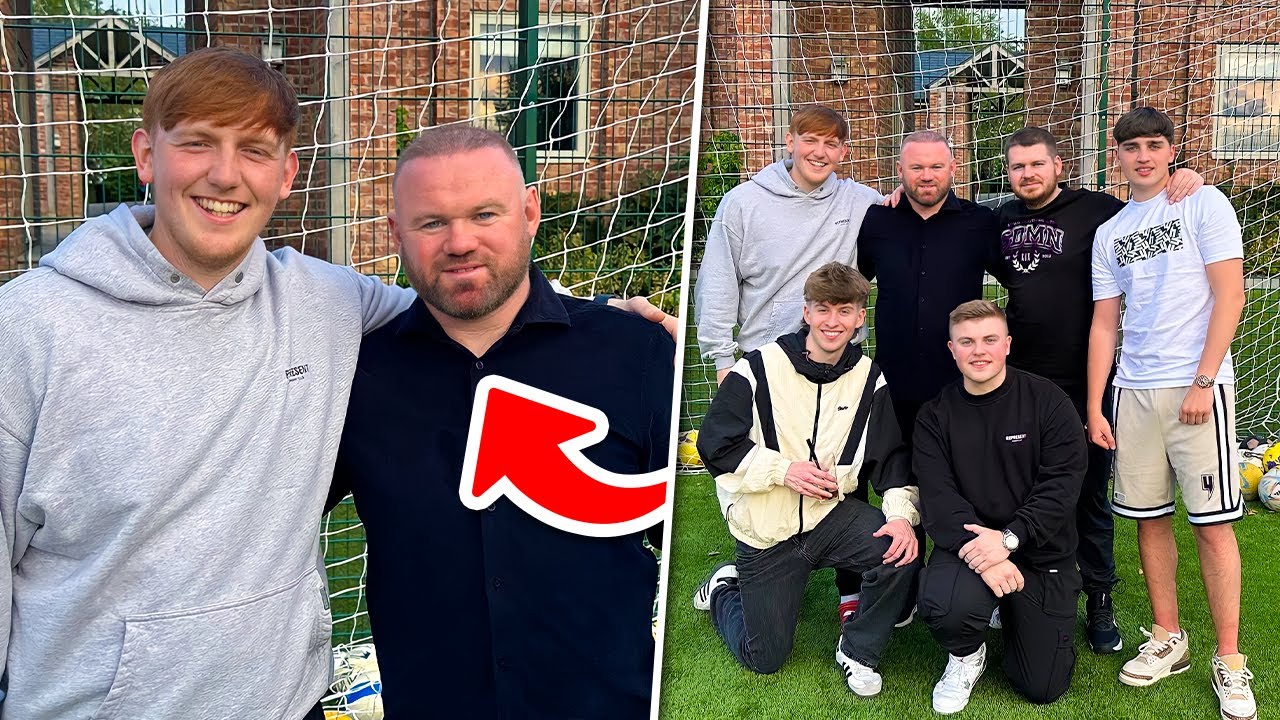 Angry Ginge met ROONEY at his HOUSE !