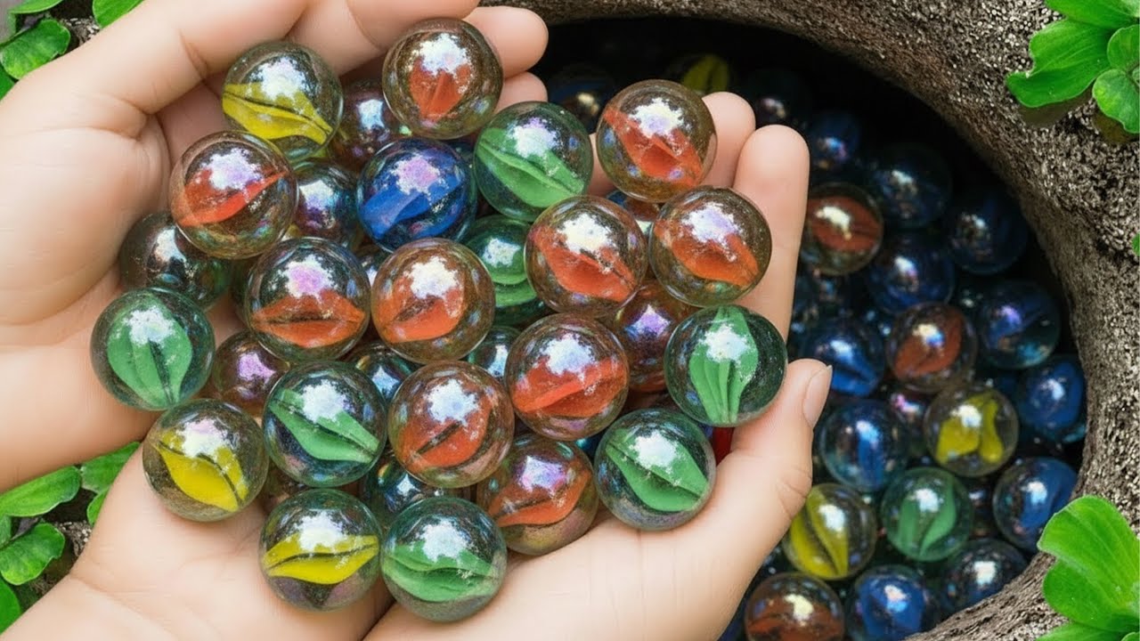 1,000 Marbles Color Sorting – Gentle Sorting Sounds | ASMR