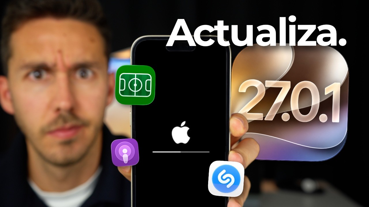 iOS 27.0.1 SALE HOY, actualizaci&oacute;n IMPORTANTE para iPhone 🔥