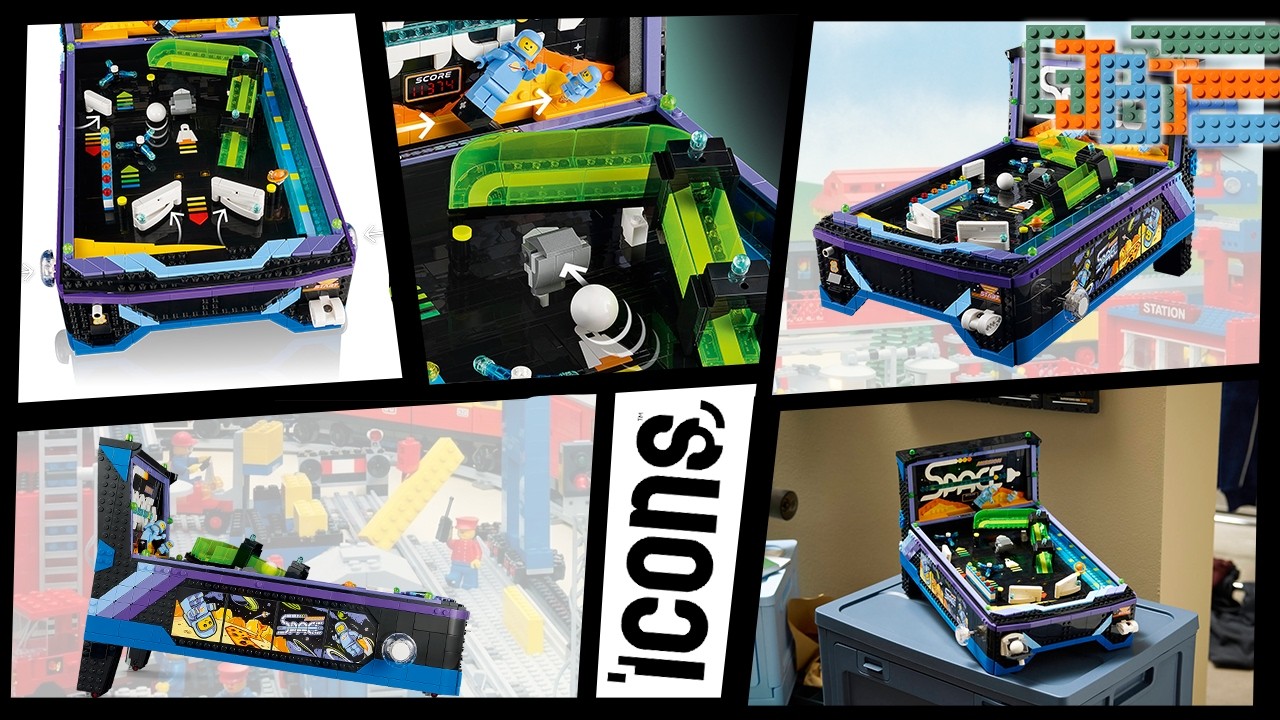 Dlaczego LEGO nie ma Smart Brick? Nowy automat do gry w pinballa (zestaw 11374)