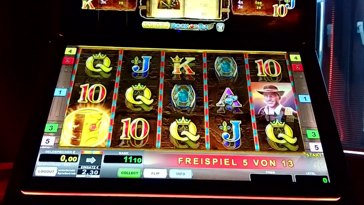 Golden Book of Ra - Freispiele auf 20 Cent