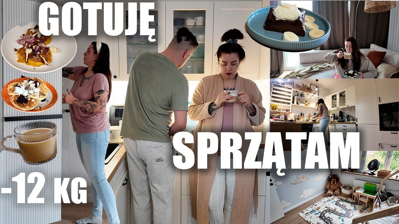 DOM, metamorfoza 🧠🫀 chwile słabości ☁ dyniowe babeczki 💖 kupiliśmy ekspres ☁ skincare