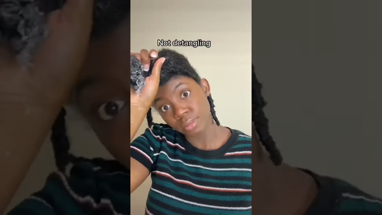I tried Denman Brush on WET Type 4 Natural Hair 