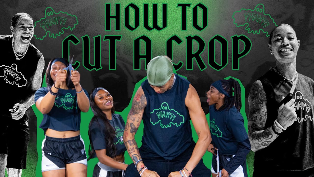 How To Make a Phanti Crop with Natasha Cloud & Phantom BC | DIY Crop Top | Unrivaled Basketball