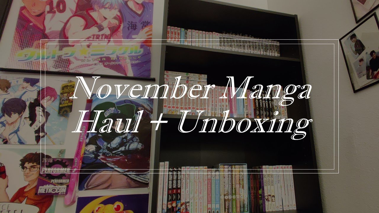 ~November 2020 Manga Haul + Unboxing~ || 100+ Volumes!