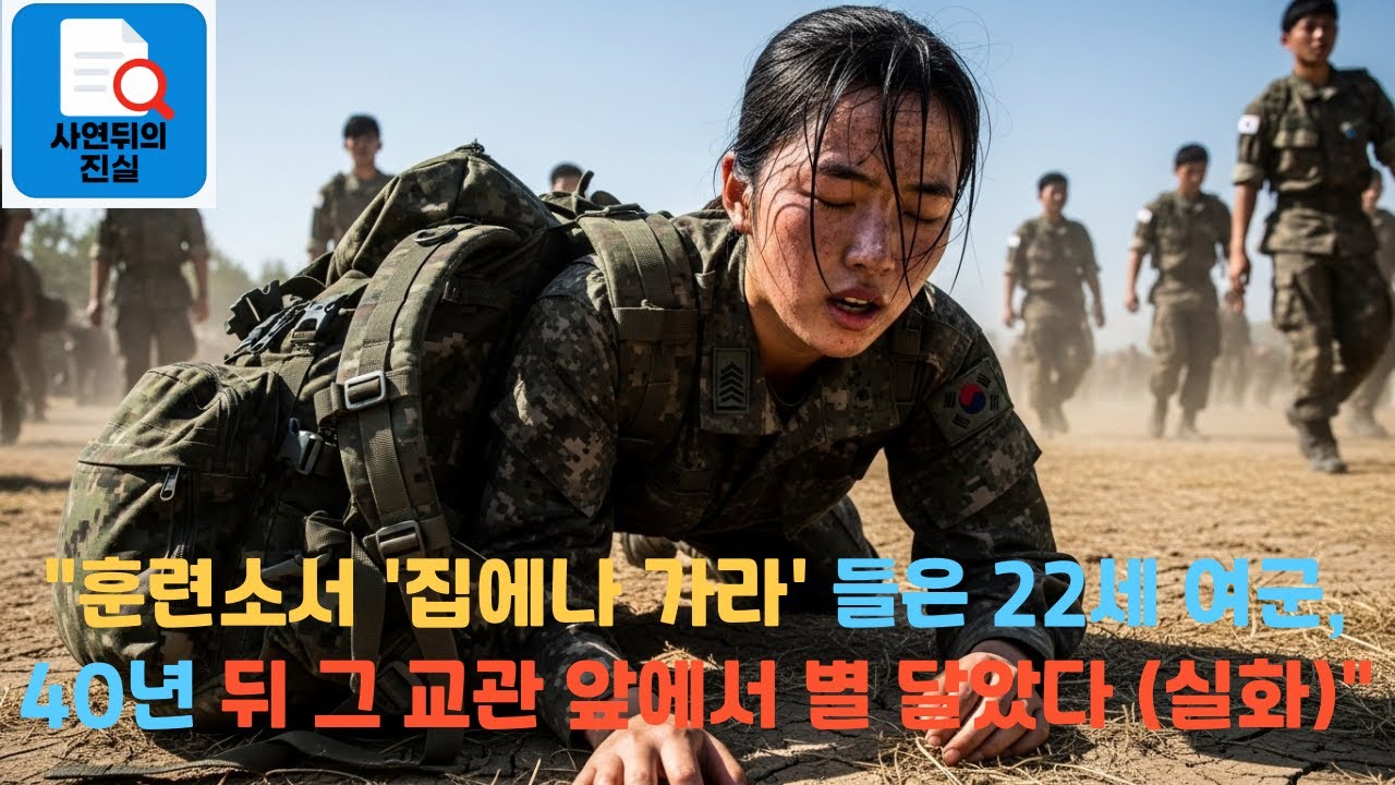 “훈련소에서 ‘집에나 가라’ 소리 듣던 여군, 같은 입으로 ‘충성’ 받게 되기까지 — 편견과 싸운 여군 장군의 인생 리셋 스토리”