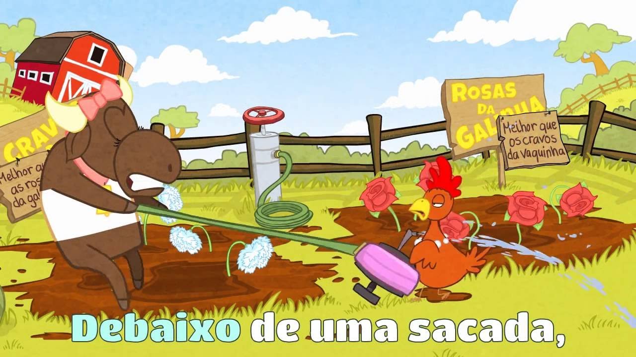 TURMA DA VAQUINHA - O Cravo brigou com a Rosa