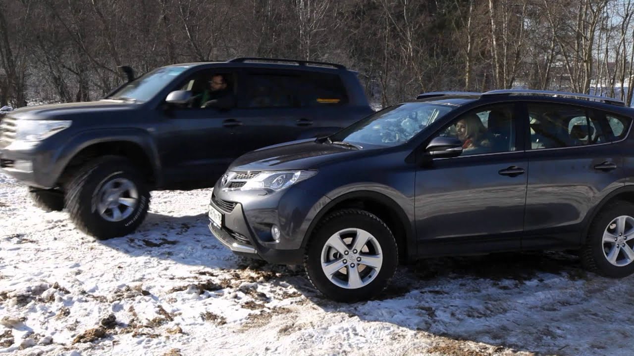 TOYOTA RAV4 NEW: Тест-драйв в программе 
