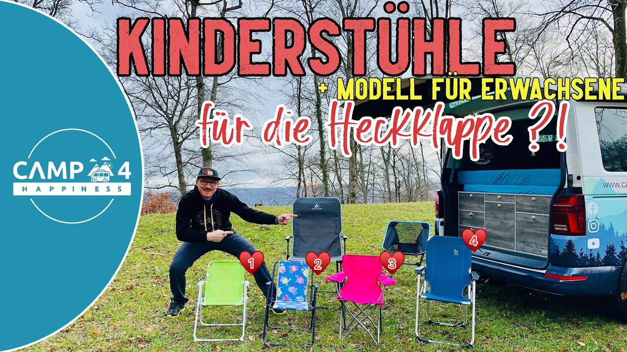 VW California Campingstuhl Kinder für die Heckklappe: welcher passt?