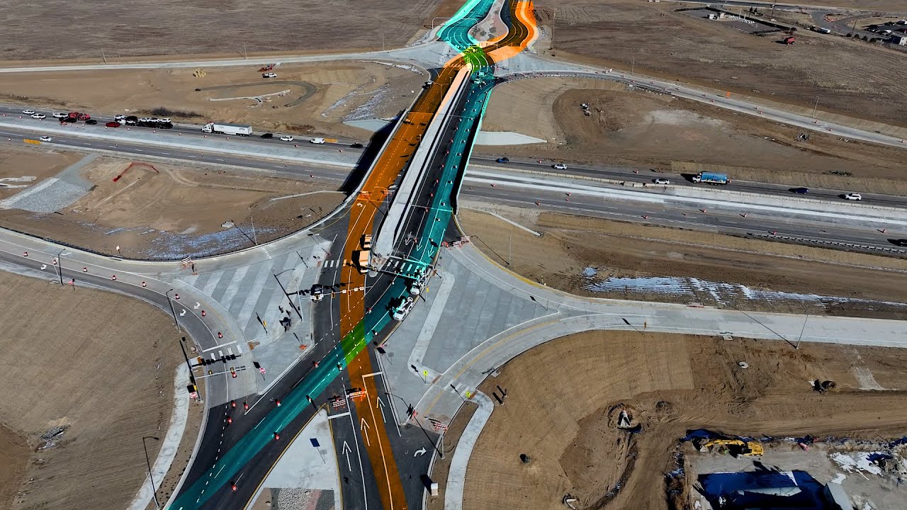 I-70 Picadilly Diverging Diamond Interchange Overview
