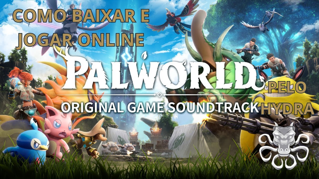 COMO BAIXAR PALWORLD GR&Aacute;TIS E JOGAR ONLINE NO PC PELO HYDRA! 🚀 (Passo a passo atualizado)