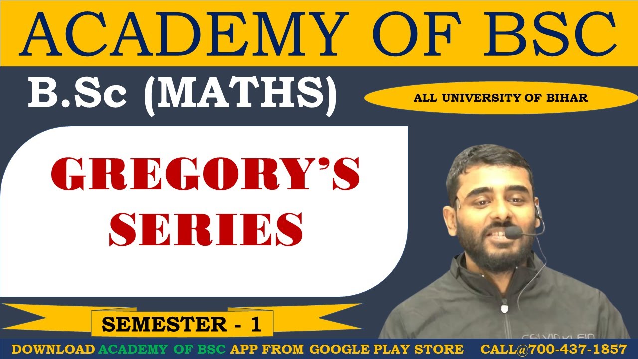 || GREGORY'S SERIES || BY K SINGH ||