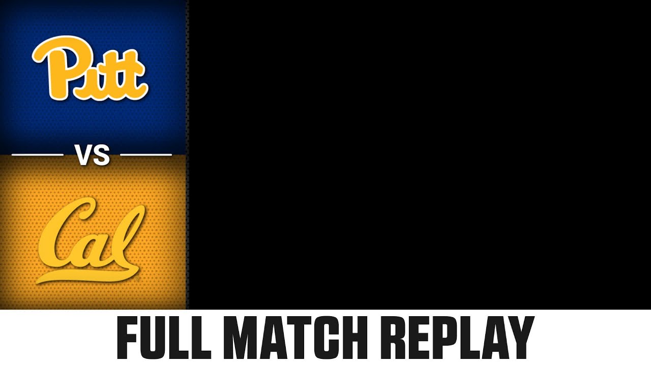 Pitt vs. Cal Match Highlights |  2025-26 ACC Men&rsquo;s Soccer