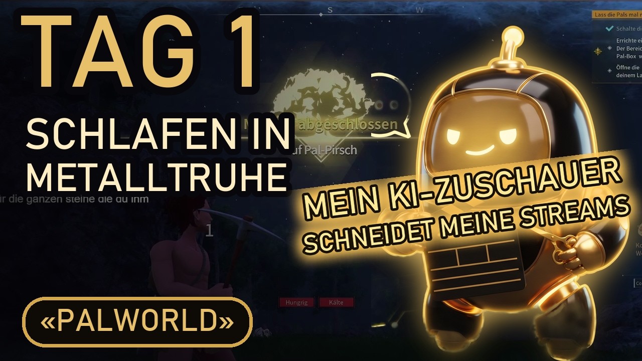 Palworld 1.0 Release Tag 1: Schlafen in der Metalltruhe 🛏️📦