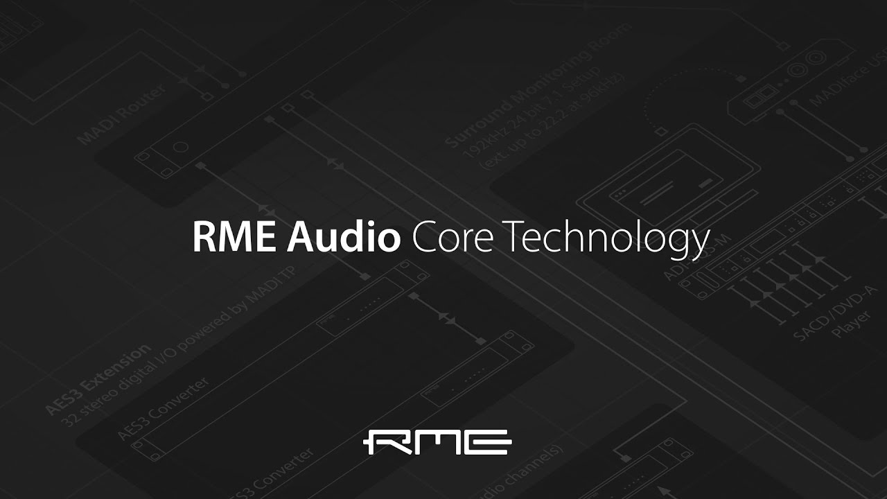 RME Audio Core Technology