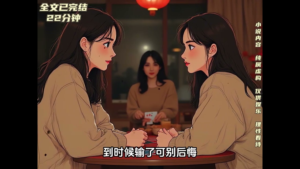 全文已完结，爽文22分钟一口气看完 过年打牌，表哥忽然觉得没劲，想玩个大的，他直接把四个圈车钥匙往桌上那么一拍，挑衅地问我们敢不敢跟，我明白，他就是炫耀自己买了四个圈！#一口气系列#大女主文#全文完