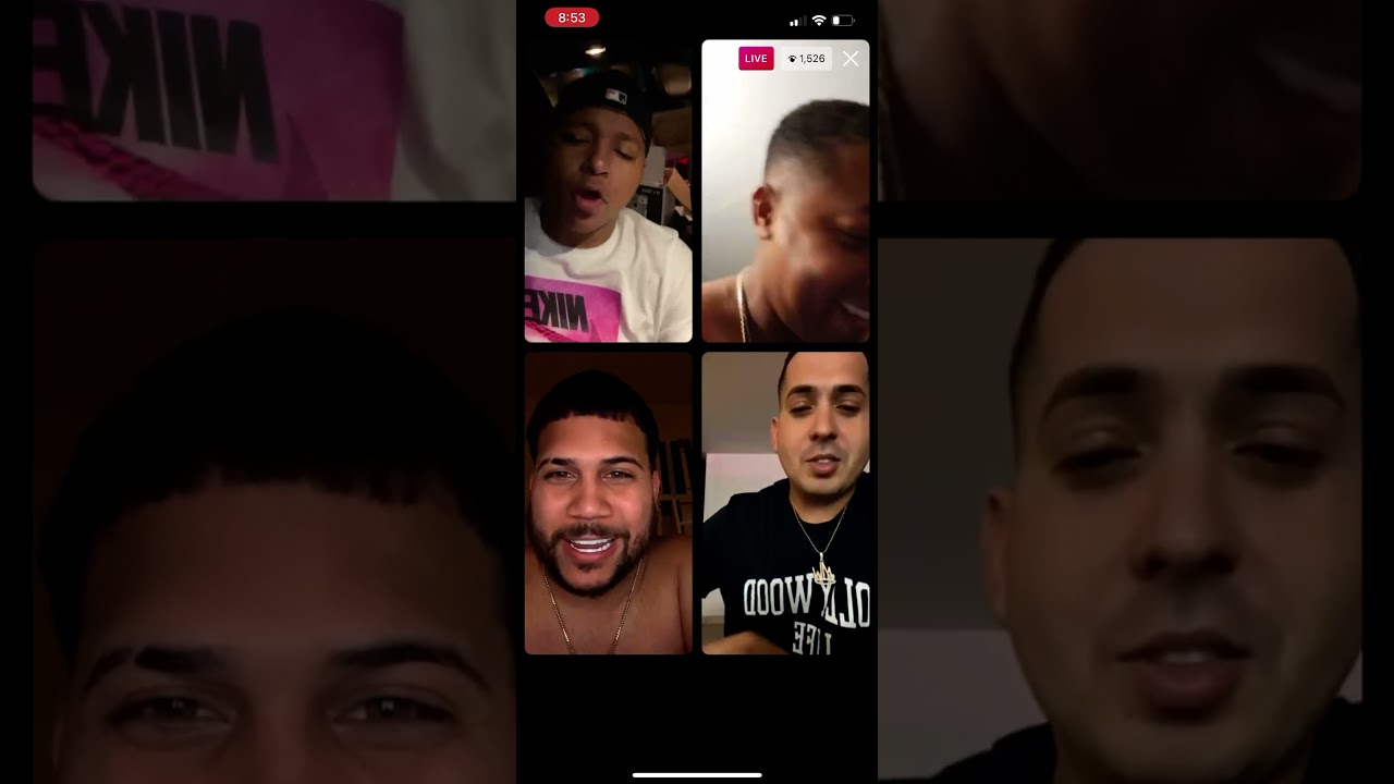 ANGEL DOZE TIRAERA PA &Ntilde;ENGO FLOW Y TEMPO EN EL LIVE DE BENNI BENNY