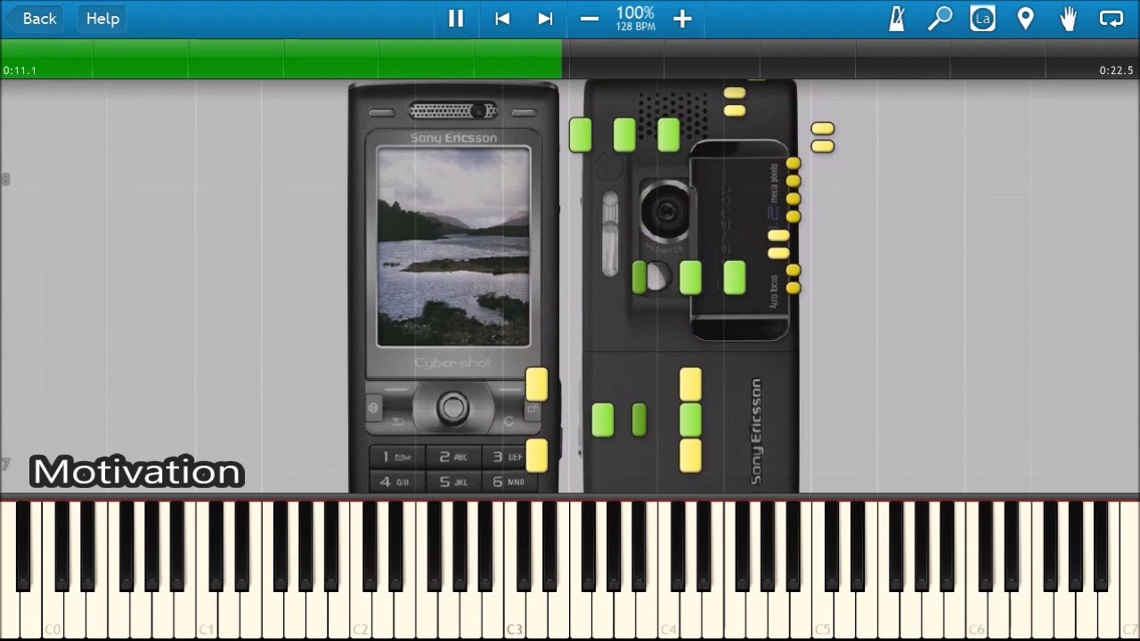 SONY ERICSSON K800i RINGTONES IN SYNTHESIA
