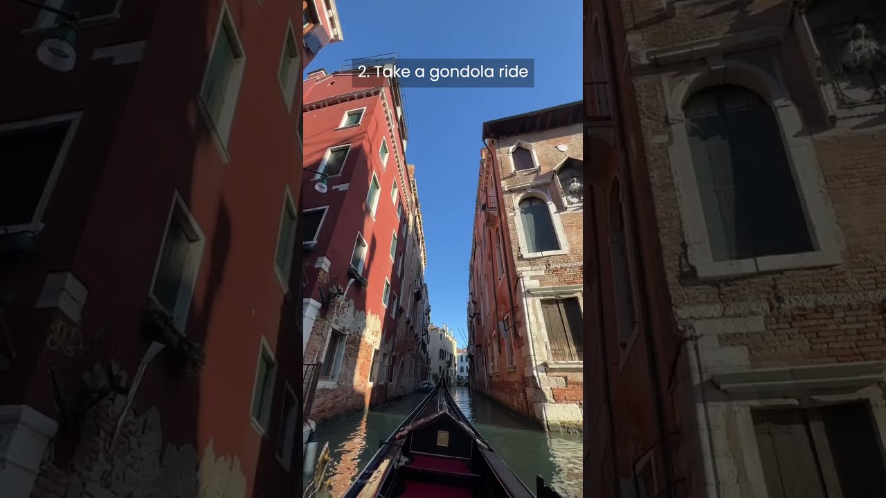 3 Things You Must Do in Venice, Italy