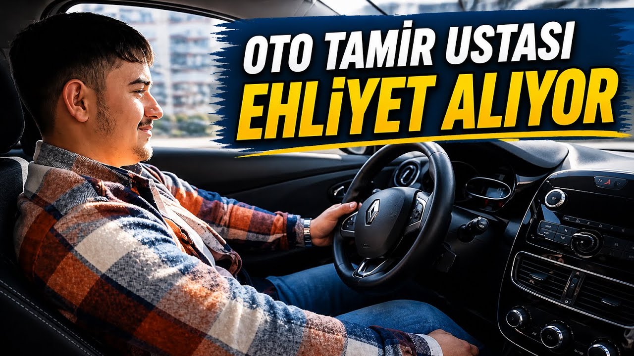 Yatarak Araba Süren Sürücü Adayı | Gerçek Ders